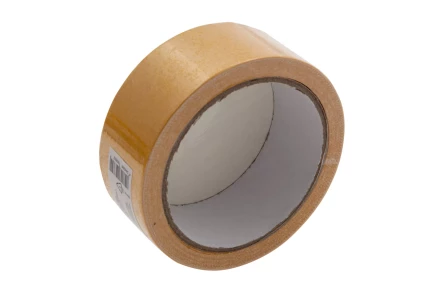 Лента клейкая двусторонняя, 38 мм х 10 м, на тканевой основе Сибртех 888105 купить в Кургане