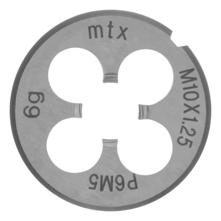 Плашка Matrix М10 х 1.25 мм, Р6М5, 770919 купить в Кургане