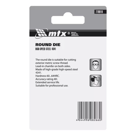 Плашка Matrix М10 х 1.25 мм, Р6М5, 770919 купить в Кургане