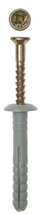 Дюбель-гвоздь ЗУБР полипропиленовый, грибовидный бортик, 6 x 80 мм, 5 шт 4-301356-06-080 купить в Кургане