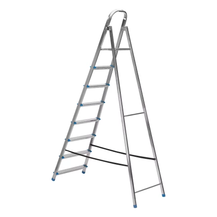 Стремянка, 8 ступеней Сибртех 97840, стальная, оцинкованная купить в Кургане