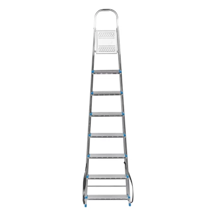 Стремянка, 8 ступеней Сибртех 97840, стальная, оцинкованная купить в Кургане