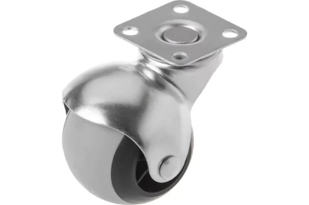 Колесо мебельное поворотное резиновое SCmg 20 40 мм 1047173 купить в Кургане