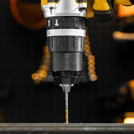 Набор сверл по металлу Denzel 723002, 1,5-6,5мм, Р6М5-TiN, Golden Tip, 13 шт купить в Кургане