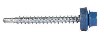 Саморезы ЗУБР окраш., RAL 5009 небесно-голуб., для крепл. кров. матер. к дерев. обреш., 4.8x50мм, 250шт 4-300315-48-050-5009 купить в Кургане