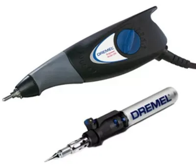 Комплект гравер + паяльник Dremel купить в Кургане