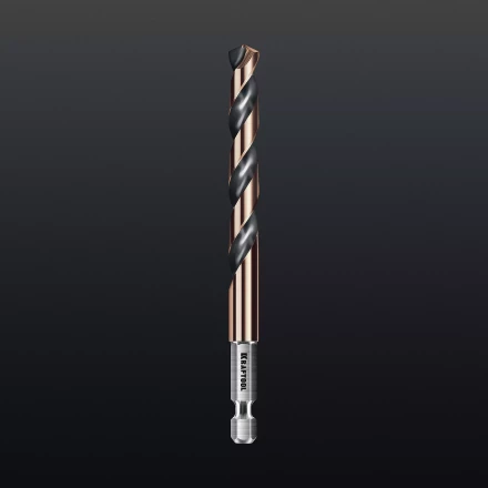 Набор сверл по металлу, хвостовик НЕХ-1/4, сталь М35-Со5% 29652-H10 купить в Кургане