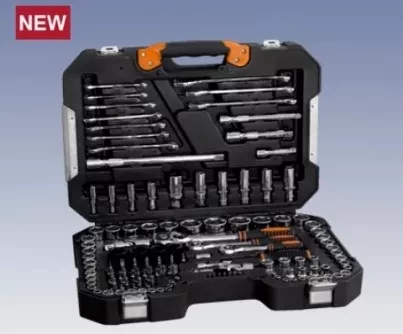 Набор инструментов Кратон TS-22 socket 120 1/4 3/8 1/2 2 28 09 022 купить в Кургане