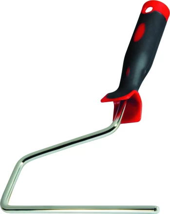 Ручка для валиков 180 мм D 8 мм никелированная двухкомпонентная  MATRIX 81221 купить в Кургане