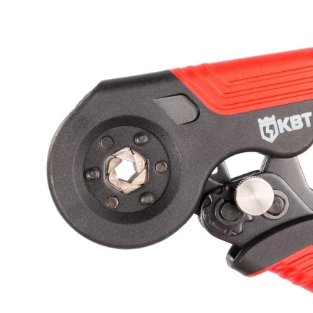 Пресс-клещи КВТ ПКВш-10А для опрессовки втулочных наконечников до 10 мм (101398) купить в Кургане