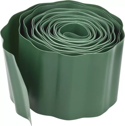 Лента бордюрная Grinda, цвет зеленый, 15см х 9 м 422245-15 купить в Кургане