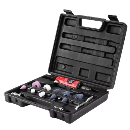 Шлифмашина ПШМ пневматическая DEKO DKPT02 SET 3, 018-1102, в чемодане с набором 15 предметов купить в Кургане