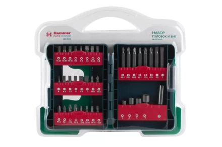 Набор бит HAMMER DR набор No20 37шт. купить в Кургане