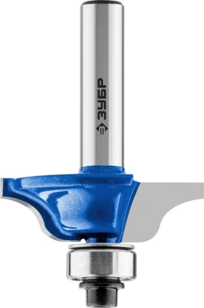 ЗУБР 38.1 x 18 мм, радиус 6.3 мм, фреза кромочная калевочная №6, Профессионал (28707-38.1) купить в Кургане