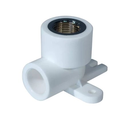 Уголок с креплением PP-R ВР 20х 1/2 белый (20/80) 45390 купить в Кургане