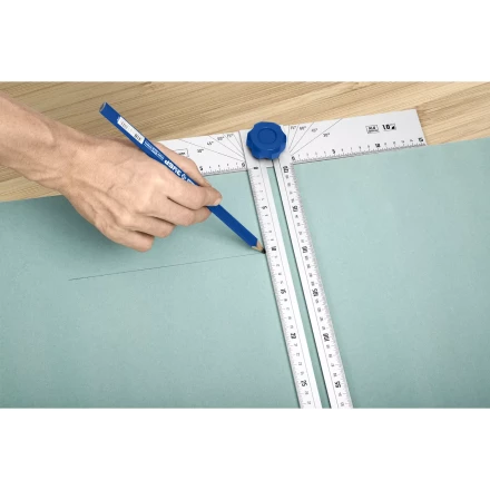 ЗУБР Т-угольник алюминиевый с подвижной направляющей, Профессионал (34389) купить в Кургане