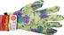 Перчатки GRINDA садовые, прозрачное нитриловое покрытие, размер L-XL, зеленые 11295-XL купить в Кургане