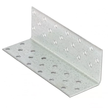 Крепежный уголок равносторонний  2,0 мм KUR 40x40x120 мм Россия Сибртех 46586 купить в Кургане