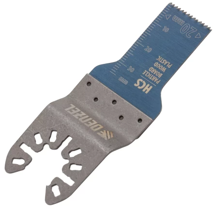 Насадка для МФИ режущая пазовая прямая, HCS, по дереву, 20 х 1.4 мм, мелкий зуб Denzel 782309 купить в Кургане