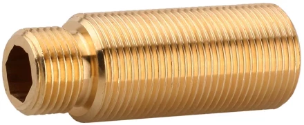 Муфта ЗУБР "ШиреФит" соединит. проходная "внешн. резьба-внешн/внутр. резьба" с накидн. гайками, 1/2"- 3/4" / 1/2", 71 мм 51590-071-1/2 купить в Кургане