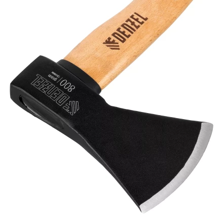 Топор, 800 г Denzel 21633, кованый, буковое топорище купить в Кургане
