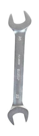 Ключ гаечный рожковый двусторонний 22х24 Энкор 26037 купить в Кургане