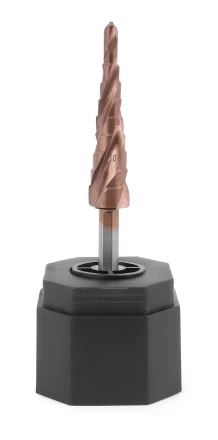 Ступенчатое сверло MESSER HSS CO 4-12х9 с кобальтовым покрытием и тремя спиральными канавками. купить в Кургане