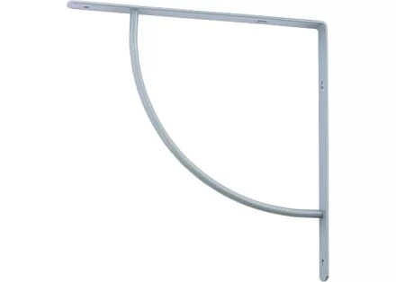 Кронштейн арочный выгнутый 200х200х20 мм серебряный СИБРТЕХ 94058 купить в Кургане