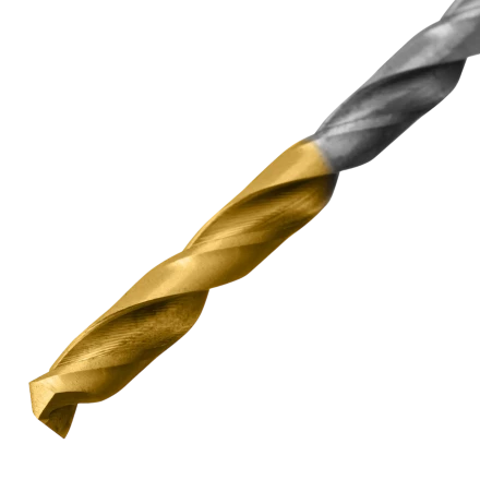 Набор сверл по металлу Denzel 723003, 1-10 мм, Р6М5-TiN, Golden Tip, 19 шт купить в Кургане