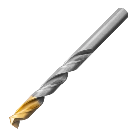 Набор сверл по металлу Denzel 723003, 1-10 мм, Р6М5-TiN, Golden Tip, 19 шт купить в Кургане