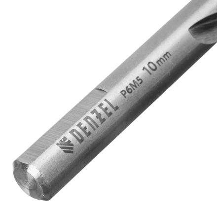 Набор сверл по металлу Denzel 723003, 1-10 мм, Р6М5-TiN, Golden Tip, 19 шт купить в Кургане