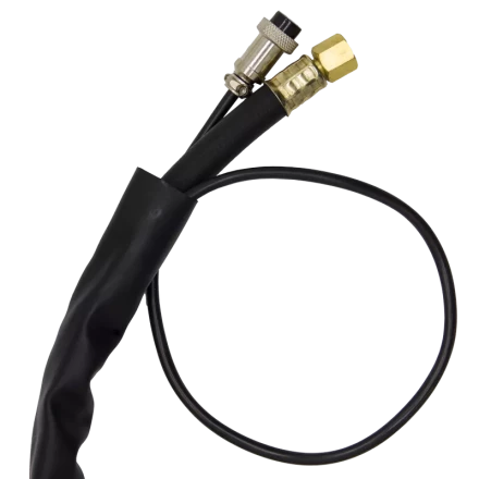 Горелка TW 26 4m leather (M12x1/ 2pin), кожанная оплетка рукава XL2641222L купить в Кургане