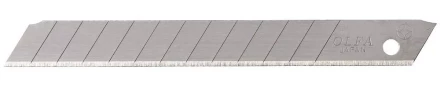 Лезвия OLFA сегментированные, 9х80х0,38мм, 13 сегментов, 50 шт OL-AB-50B купить в Кургане