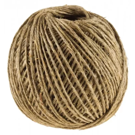 Шпагат STAYER хозяйственно-бытовой, льнопеньковый, d=1,4 мм, 60 м, 13,5 кгс, 1,25 ктекс 50110-060 купить в Кургане