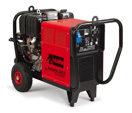 Инверторный сварочный бензогенератор Telwin MOTOINVERTER 264D CE двигатель LOMBARDINI купить в Кургане