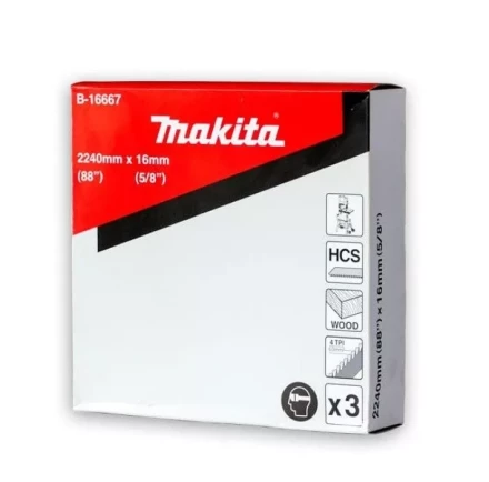 Набор полотен Makita B-16667 для ленточной пилы купить в Кургане