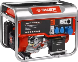Генератор бензиновый ЗЭСБ-5500-Э серия МАСТЕР