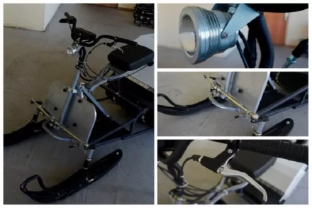 Лыжный модуль к мотобуксировщику Стем Север купить в Кургане