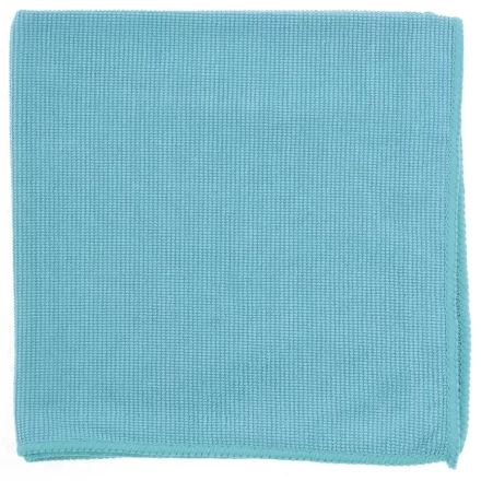 Салфетка из микрофибры жемчужная для бытовой техники и мебели голубая 400х400 мм Elfe 92317 купить в Кургане