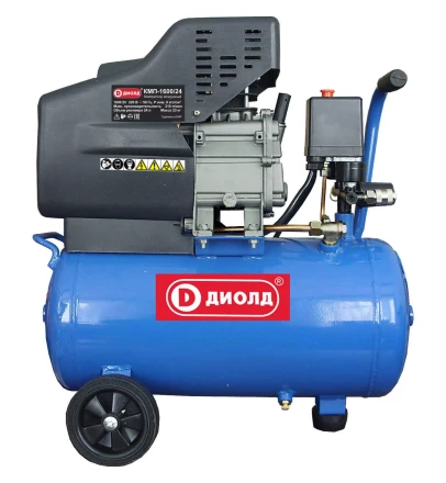 Компрессор маслянный поршневой прямой Диолд КМП-1600-24 купить в Кургане