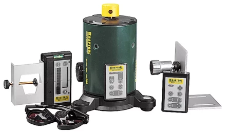 Набор ROTARY LASER, KRAFTOOL 1-34750-H6: Нивелир лазерный, самовыравнивающийся, 6 предметов 1-34750-H6 купить в Кургане