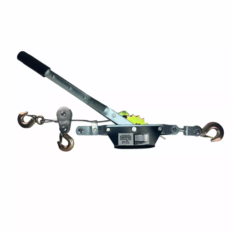 Лебедка рычажная гаражная HITCH CP 4002 4000 кг канат 3 м двойной храповый механизм (SZ073186) купить в Кургане