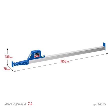 ЗУБР 5 м, телескопическая линейка, Профессионал (34385) купить в Кургане