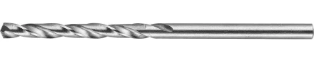 Сверло ЗУБР &quot;ЭКСПЕРТ&quot;  по металлу, цилиндрический хвостовик, быстрорежущая сталь Р6М5, класс точности А1, 3х61мм 4-29625-061-3 купить в Кургане