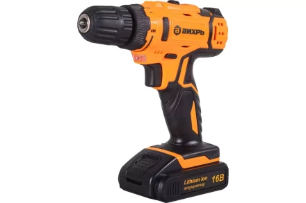 Дрель-шуруповерт Вихрь ДА-16Л-2К (2,0 А/ч) 72/14/32 купить в Кургане