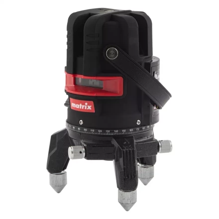 Лазерный уровень ML 05 Red, 20 м, 635 нм, резьба 5/8&quot; Matrix 35066 купить в Кургане