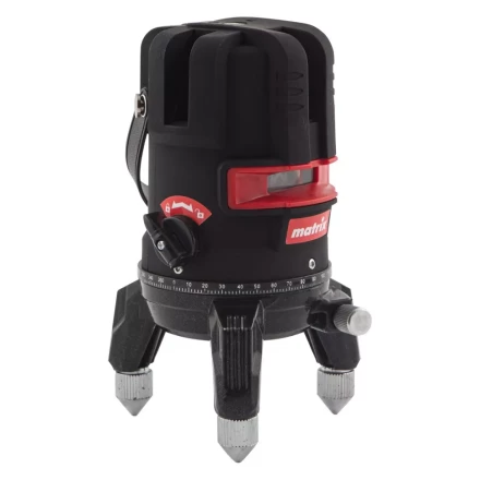 Лазерный уровень ML 05 Red, 20 м, 635 нм, резьба 5/8&quot; Matrix 35066 купить в Кургане