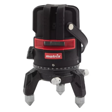 Лазерный уровень ML 05 Red, 20 м, 635 нм, резьба 5/8&quot; Matrix 35066 купить в Кургане