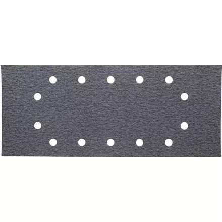 Лист шлифовальный универсальный URAGAN с покрыт. стеарата цинка, 14 отверстий по кругу, для ПШМ, P80, 115х280мм, 10шт 907-23104-080-10 купить в Кургане