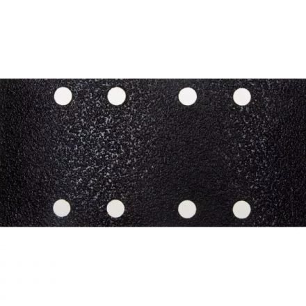 Лист шлиф. универсал. URAGAN &quot;Оптимален для мягких пород дерева&quot; 8 отверстий по линии, для ПШМ, P80, 80х166мм, 10шт 907-21101-080-10 купить в Кургане